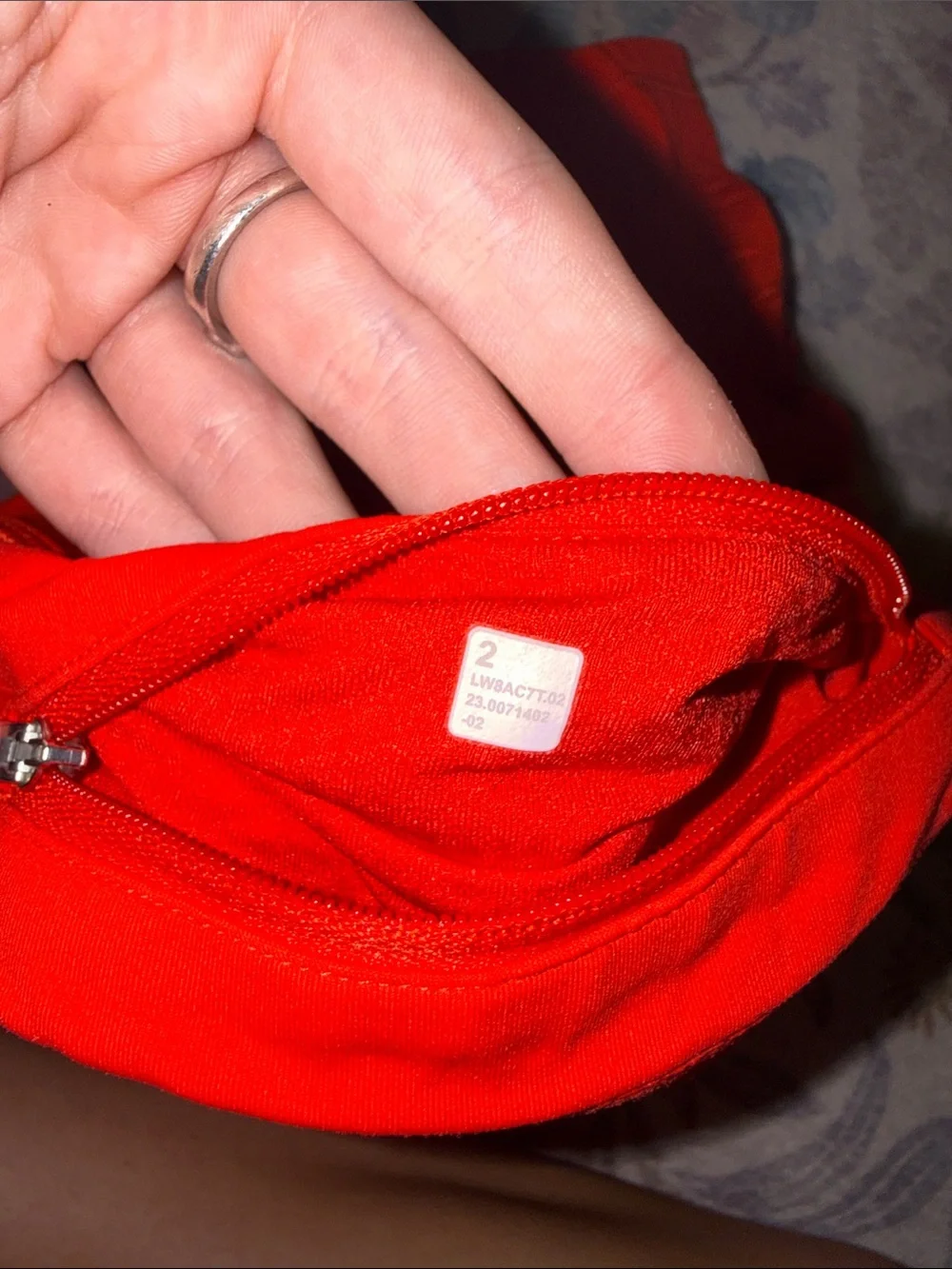 lululemon athletica Red Performance Skort
